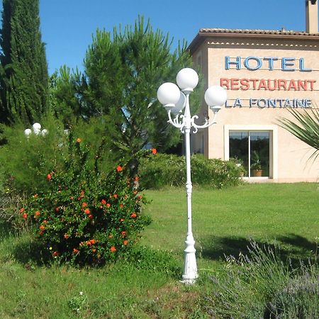 La Fontaine Hotell Vidauban Exteriör bild