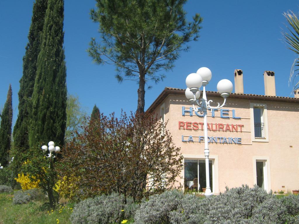 La Fontaine Hotell Vidauban Exteriör bild