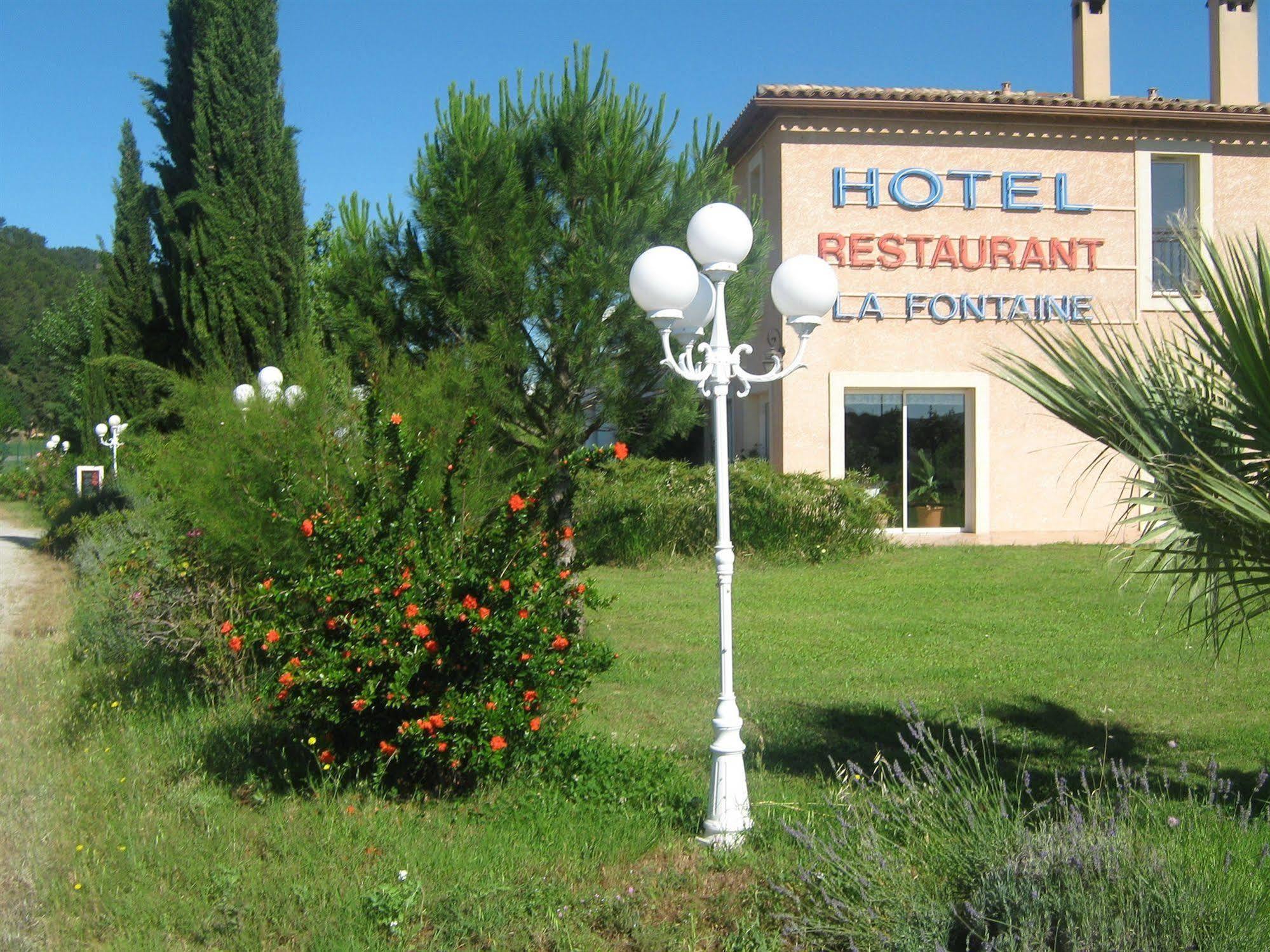 La Fontaine Hotell Vidauban Exteriör bild