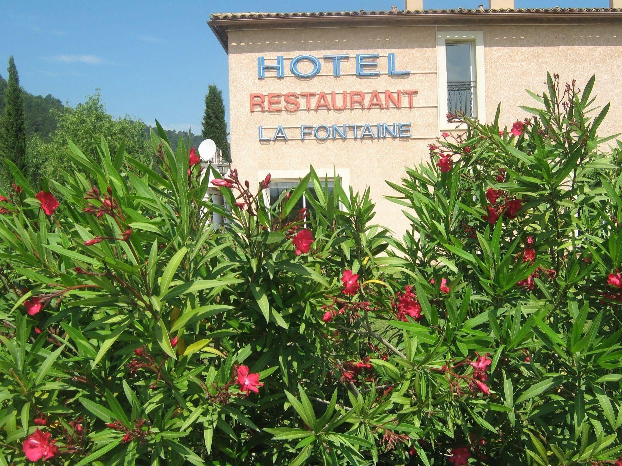 La Fontaine Hotell Vidauban Exteriör bild